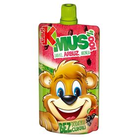 KUBUŚ MOUSSE 100 % APFEL WASSERMELONE ARONIA 100 G 12 STÜCK