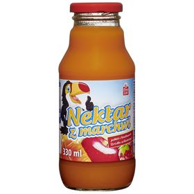 FINE LIFE KAROTTENNEKTAR APFEL ERDBEERE 330 ML 12 STK