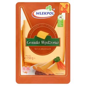 MLEKPOL GOUDA-KÄSE, GERÄUCHERT IN SCHEIBEN 150 G