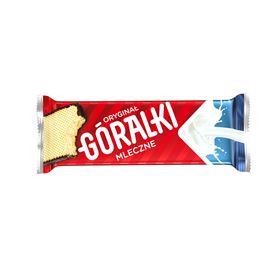 GÓRALKI-MILCHWAFFELN MIT KAKAO-ÜBERZUG UND FÜLLUNG 45 G 36 STÜCK