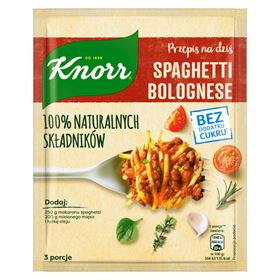 KNORR NATÜRLICH TASTY FIX SPAGHETTI BOLOGNESE 38 G 21 STÜCK