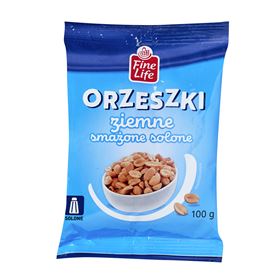 FINE LIFE ERDNÜSSE GEBRATEN, GESALZT 100 G 15 STÜCK