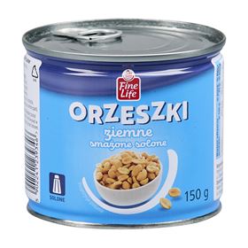 FINE LIFE ERDNÜSSE GEBRATEN, GESALZT 150 G 12 STÜCK