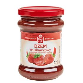 FINE LIFE ERDBEERMarmelade 270 G 8 STK