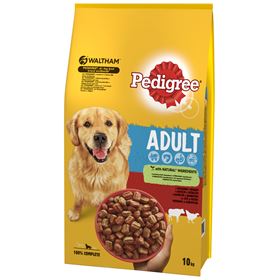 PEDIGREE-HUNDEFUTTER MIT RIND UND GEFLÜGEL 10 KG