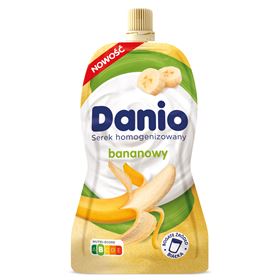 DANIO HOMOGENISIERTER BANANENKÄSE 120 G 16 STÜCK