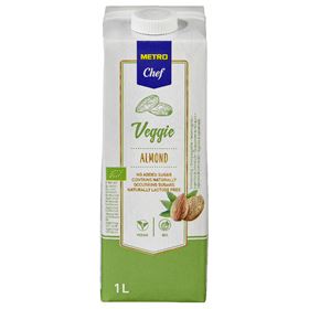 METRO CHEF BIO MANDELDRINK 1 L 12 STK