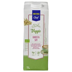 METRO CHEF BARISTA BIO SOJAGETRÄNK 1 L 12 STK