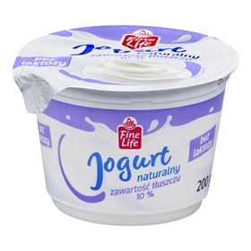 FINE LIFE NATÜRLICHER LAKTOSEFREIER JOGHURT 200G