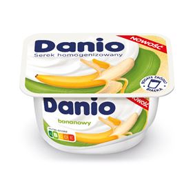 DANIO HOMOGENISIERTER BANANENKÄSE 130 G 16 STÜCK