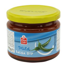 FINE LIFE DIP SALSA MILD 315 G 12 STK
