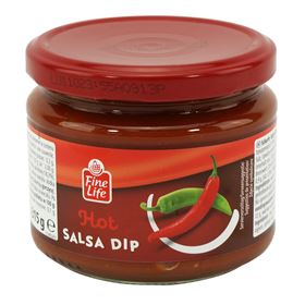 FINE LIFE DIP SPICY SALSA 315 G 12 STK