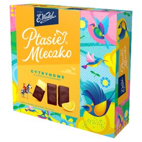 E.WEDEL PANTY ZITRONENMILCH IN DETAILLIERTER SCHOKOLADE 340 G