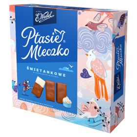 E.WEDEL PANISCHE MILCHCREME IN MILCHSCHOKOLADE 340 G 18 STÜCK