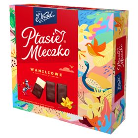 E.WEDEL PANISCHE MILCH-VANILLE IN Zartbitterschokolade 340 G 18 STÜCK