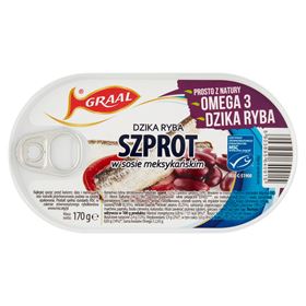 GRAALSPROTTE IN MEXIKANISCHER SAUCE 170 G 15 STÜCK
