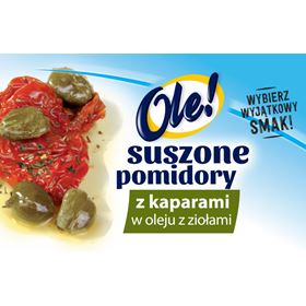 OL! GETROCKNETE TOMATEN MIT KAPERN IN ÖL MIT KRÄUTERN 815 ML 6 STÜCK