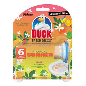 DUCK TROPICAL SOMMER GEL PUCK FÜR TOILETTEN 36 ML