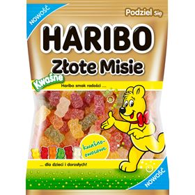 HARIBO GOLD BEARS FRUCHTGESCHMACK SAURE GUMMIS 85 G 30 STÜCK
