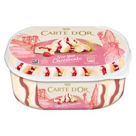 CARTE D'OR ICE CREAM NEW YORK CHEESECAKE900 ML 6 STÜCK