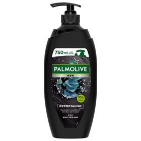 PALMOLIVE MEN ERFRISCHENDES 2IN1 DUSCHGEL UND SHAMPOO 750 ML
