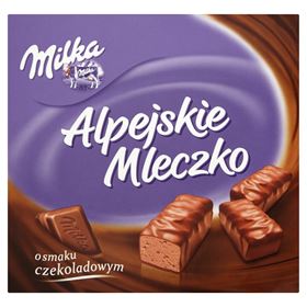 MILKA ALPENMILCH MILCH MIT SCHOKOLADENGESCHMACK 330 G 16 STÜCK