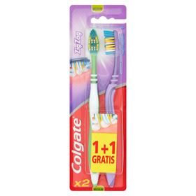 COLGATE ZIGZAG ZAHNBÜRSTE MITTEL 2 STÜCK