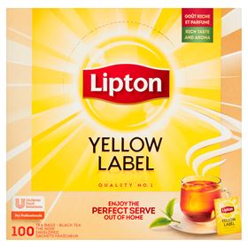 LIPTON YELLOW LABEL SCHWARZER TEE 180 G (100 UMSCHLÄGE)
