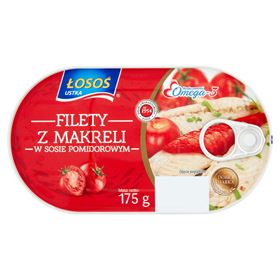 LACHS-USTKA-MAKREEL-FILETS IN TOMATENSAUCE 175 G