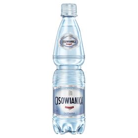 CISOWIANKA NATÜRLICHES prickelndes Mineralwasser mit niedrigem Natriumgehalt, 500 ml, 12 Stück