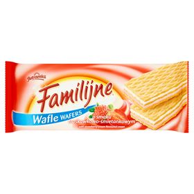 FAMILIJNE ERDBEER- UND CREMEWAFFEN 180 G 24 STÜCK