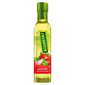 KUJAWSKI ERSTPRESSÖL MIT TOMATEN, KNOBLAUCH UND BASILIKUM 250 ML
