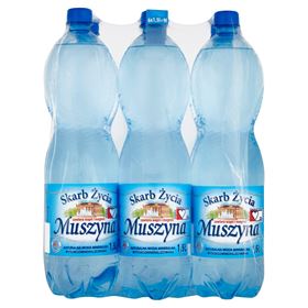 MUSZYNA SCHATZ DES LEBENS NATÜRLICHES MINERALWASSER HOCHMINERALISIERTES STILL 1,5 L 6 STK