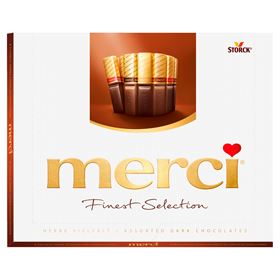 MERCI BOX BRAUN 250 G 10 STK
