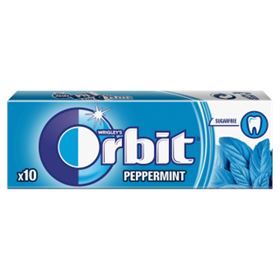 ORBIT PFEFFERMINZE ZUCKERFREI KAUGUMMIS 14 G (10 DRAGES)