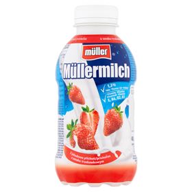 MULLER MULLERMILCH-MILCHGETRÄNK MIT ERDBEERE 400 G