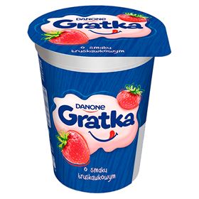 GRATKA-DESSERT MIT ERDBEERGESCHMACK 290 G