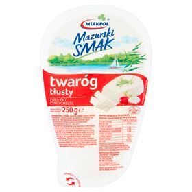 MLEKPOL MAZURSKI TASTE FAT COTTAGE CURRET 250 G