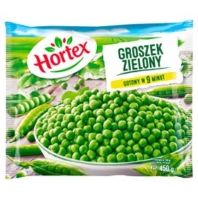 HORTEX GEFRORENE GRÜNE ERBSEN 450 G