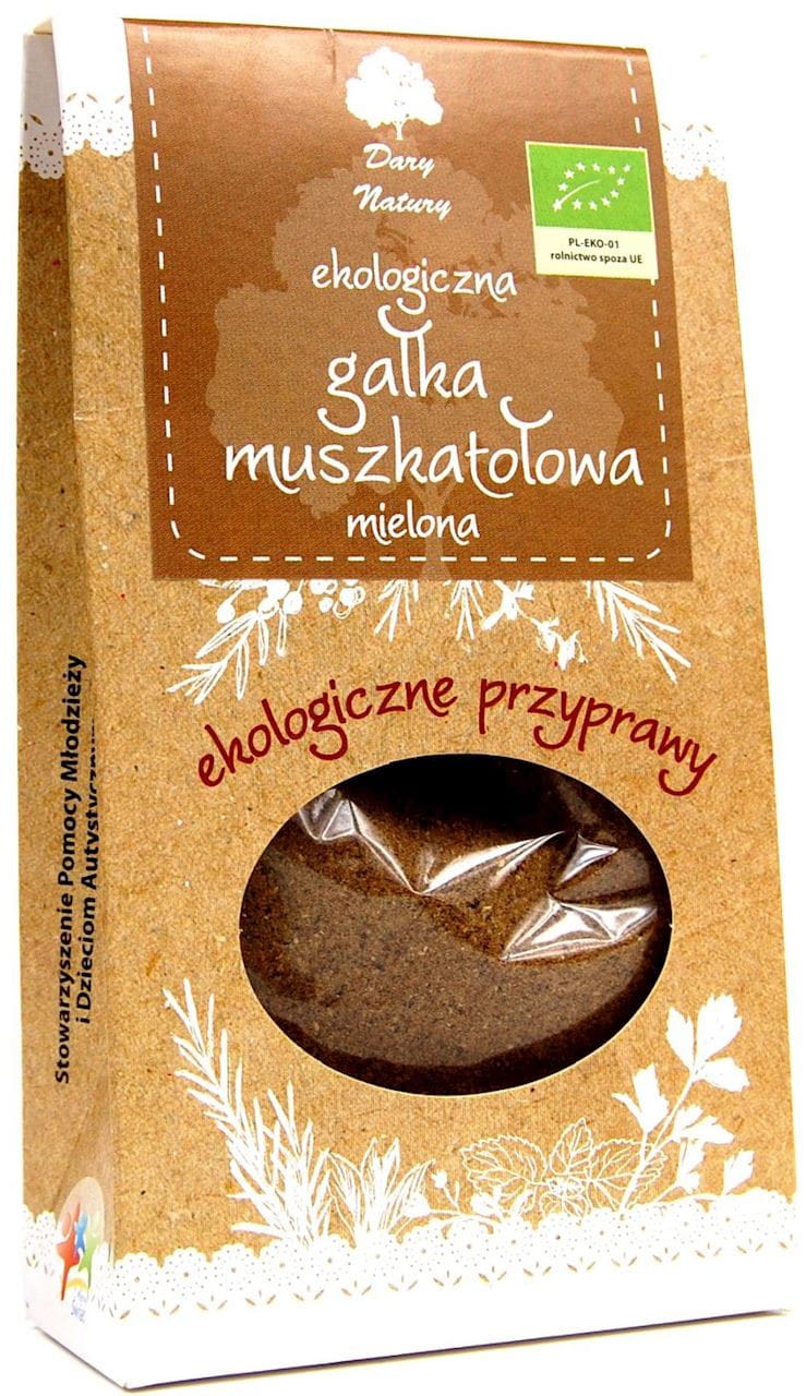 Gemahlene Muskatnuss BIO 30 g - GESCHENKE DER NATUR