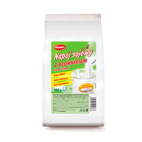 Sojagetränk mit Ballaststoffen und Probiotikapulver 400 g MOGADOR