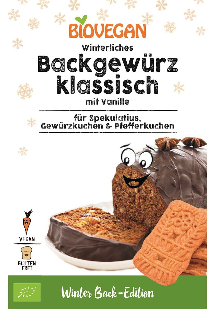 Lebkuchengewürz mit Bourbon-Vanille glutenfrei BIO 15 g - BIO VEGAN