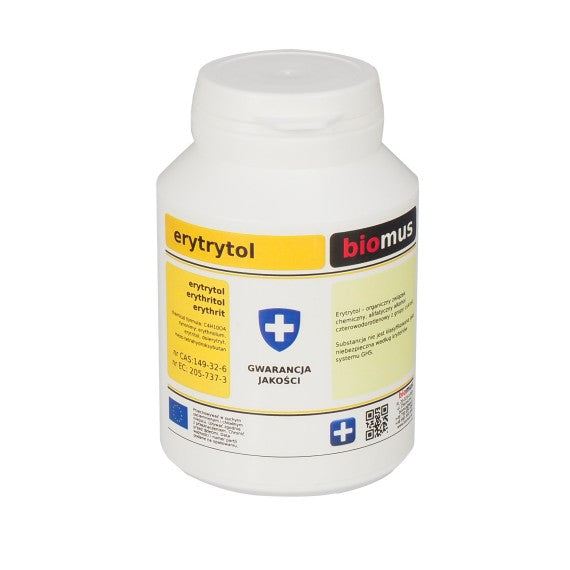 Erythrit 100 g BIOMUS - Biolaboratorium