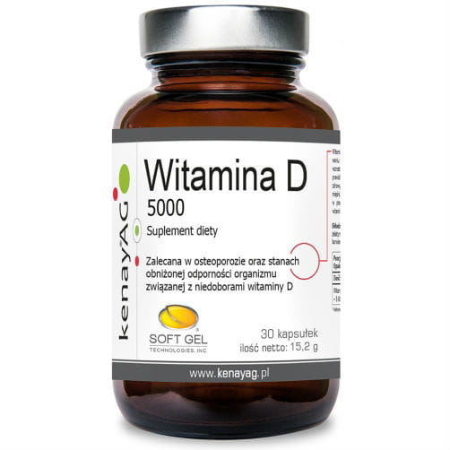Vitamin D3 5000iu 30 Kapseln KENAY