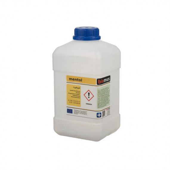 Menthol Kristallines Menthol 1000g BIOMUS - Biolaboratorium