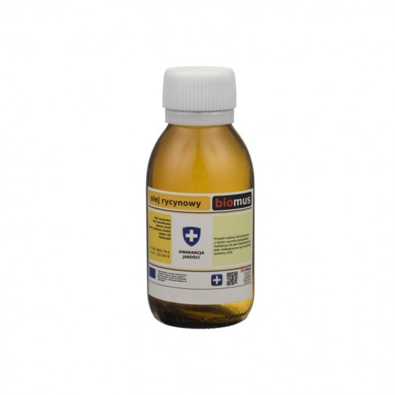 Rizinusöl unraffiniert hexanfrei 100ml BIOMUS - Biolaboratorium