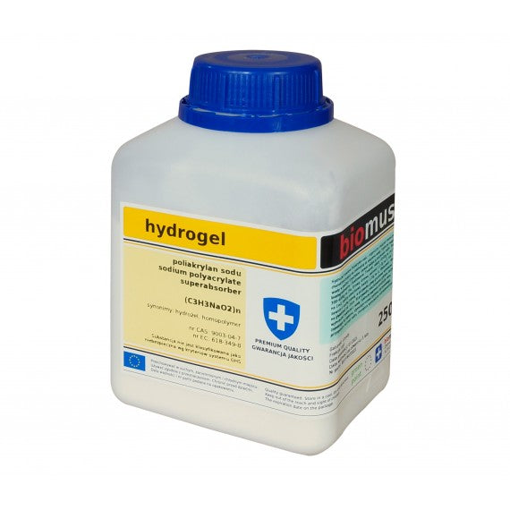 Natriumpolyacrylat. Hydrogel 250g BIOMUS - Biolaboratorium