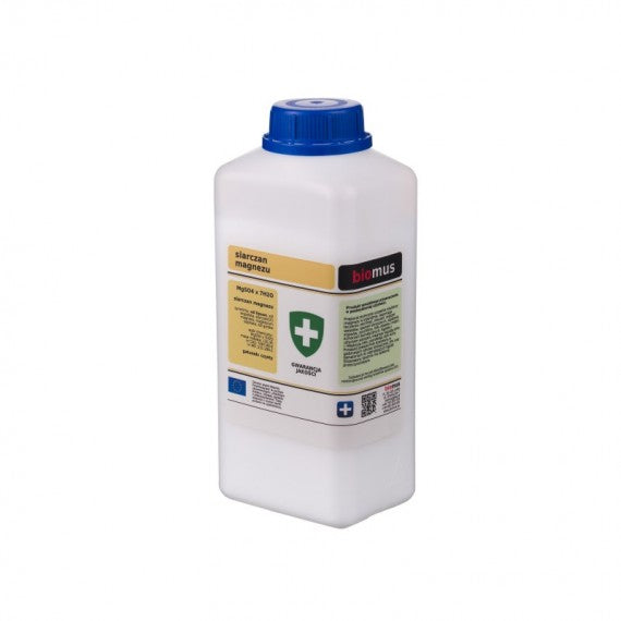 Magnesiumsulfat. Bittersalz. Reines 1kg BIOMUS - Biolaboratorium