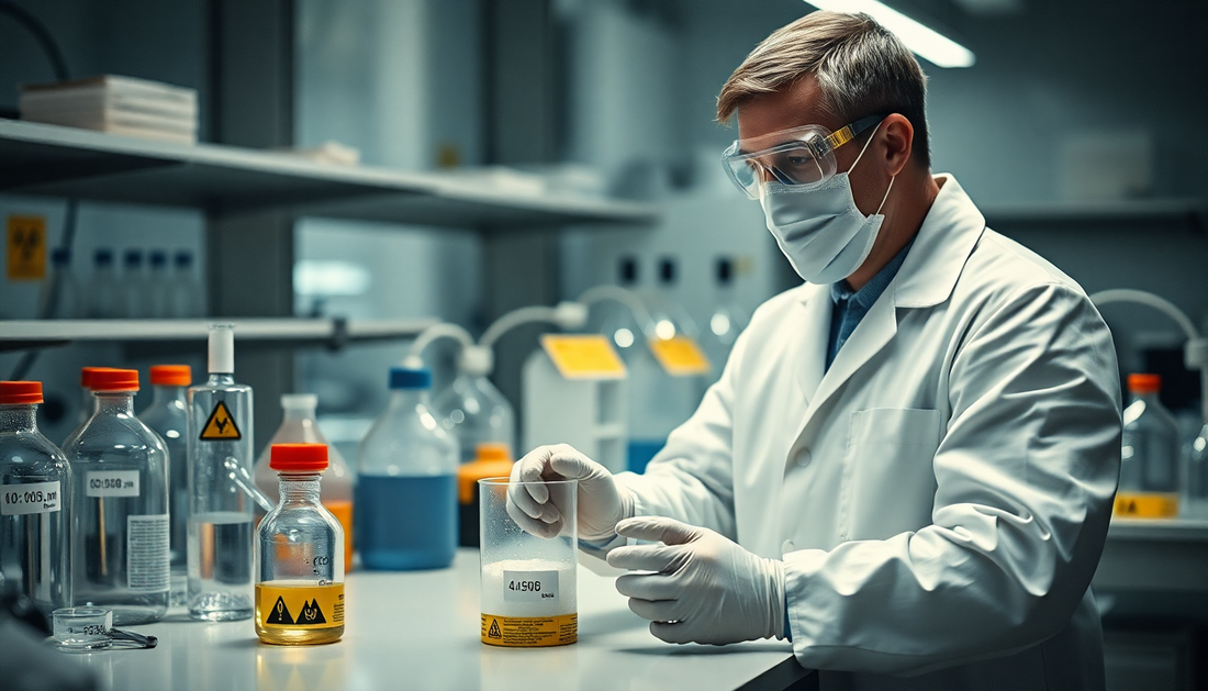 Sicherer Umgang mit Phosphoroxid in Labor und industrieller Produktion