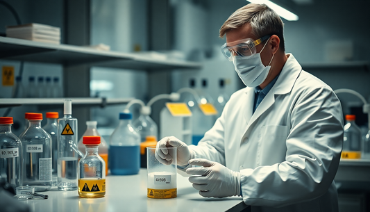 Sicherer Umgang mit Phosphoroxid in Labor und industrieller Produktion